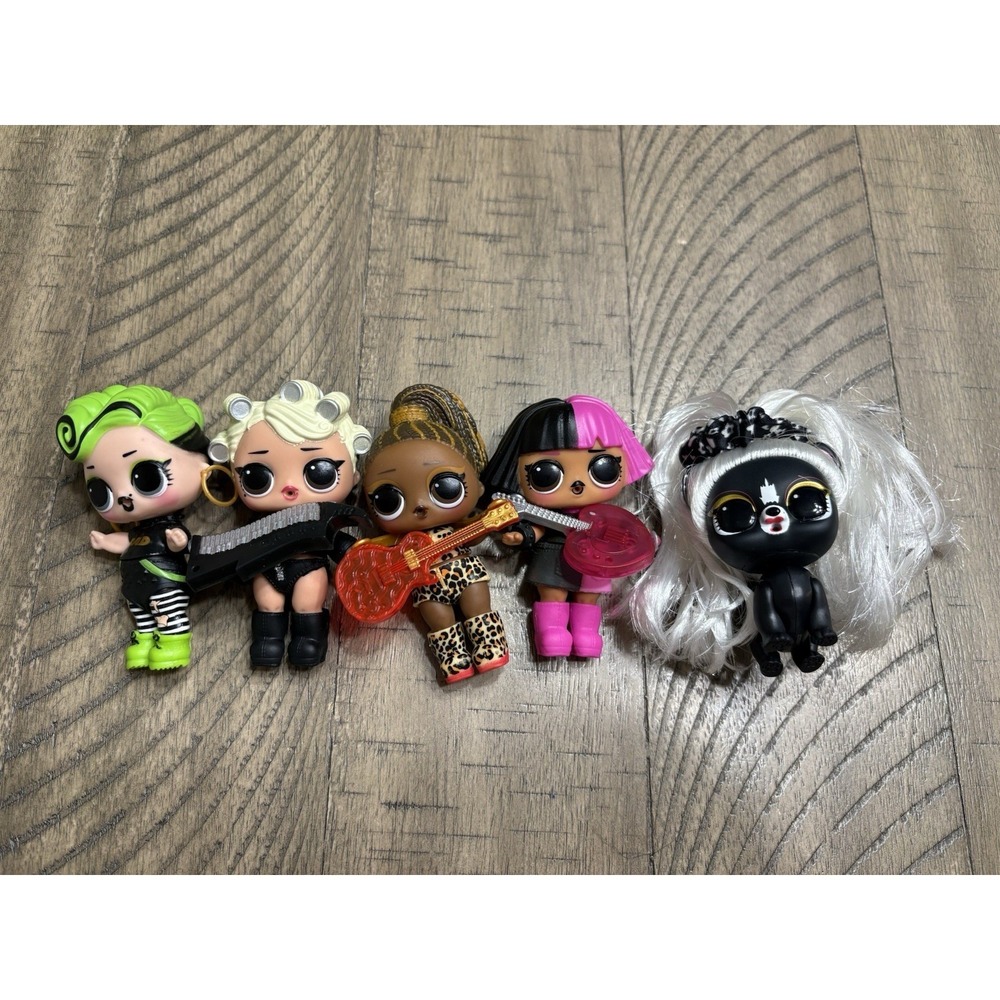 LOL Surprise OMG‎ Remix Rock Band 8 Dolls And Accessories - Picture 2 of 4